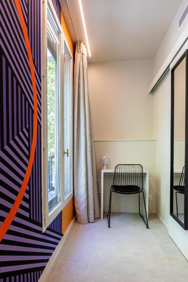 Graphik Montparnasse Hotel Paris Eksteriør billede