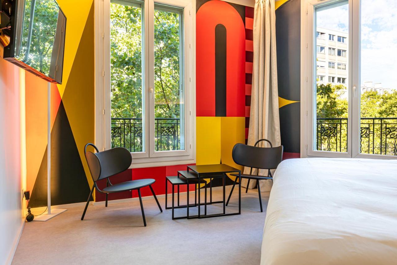 Graphik Montparnasse Hotel Paris Eksteriør billede