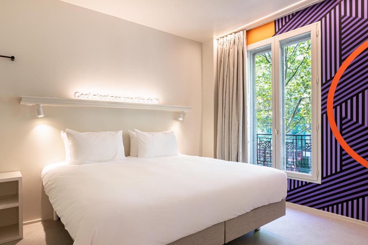 Graphik Montparnasse Hotel Paris Eksteriør billede