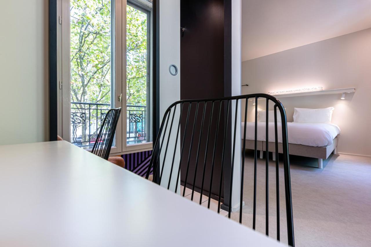 Graphik Montparnasse Hotel Paris Eksteriør billede