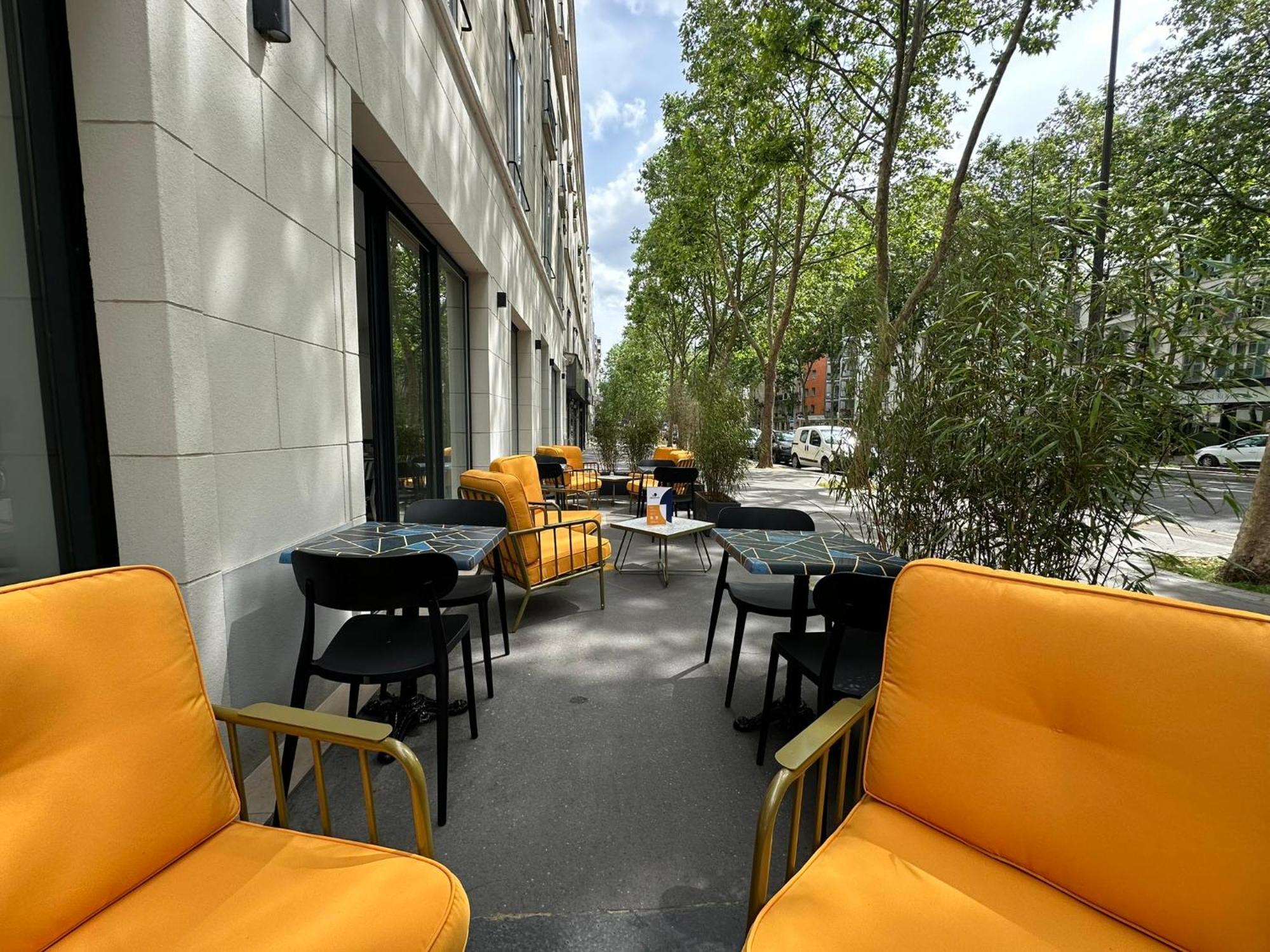 Graphik Montparnasse Hotel Paris Eksteriør billede