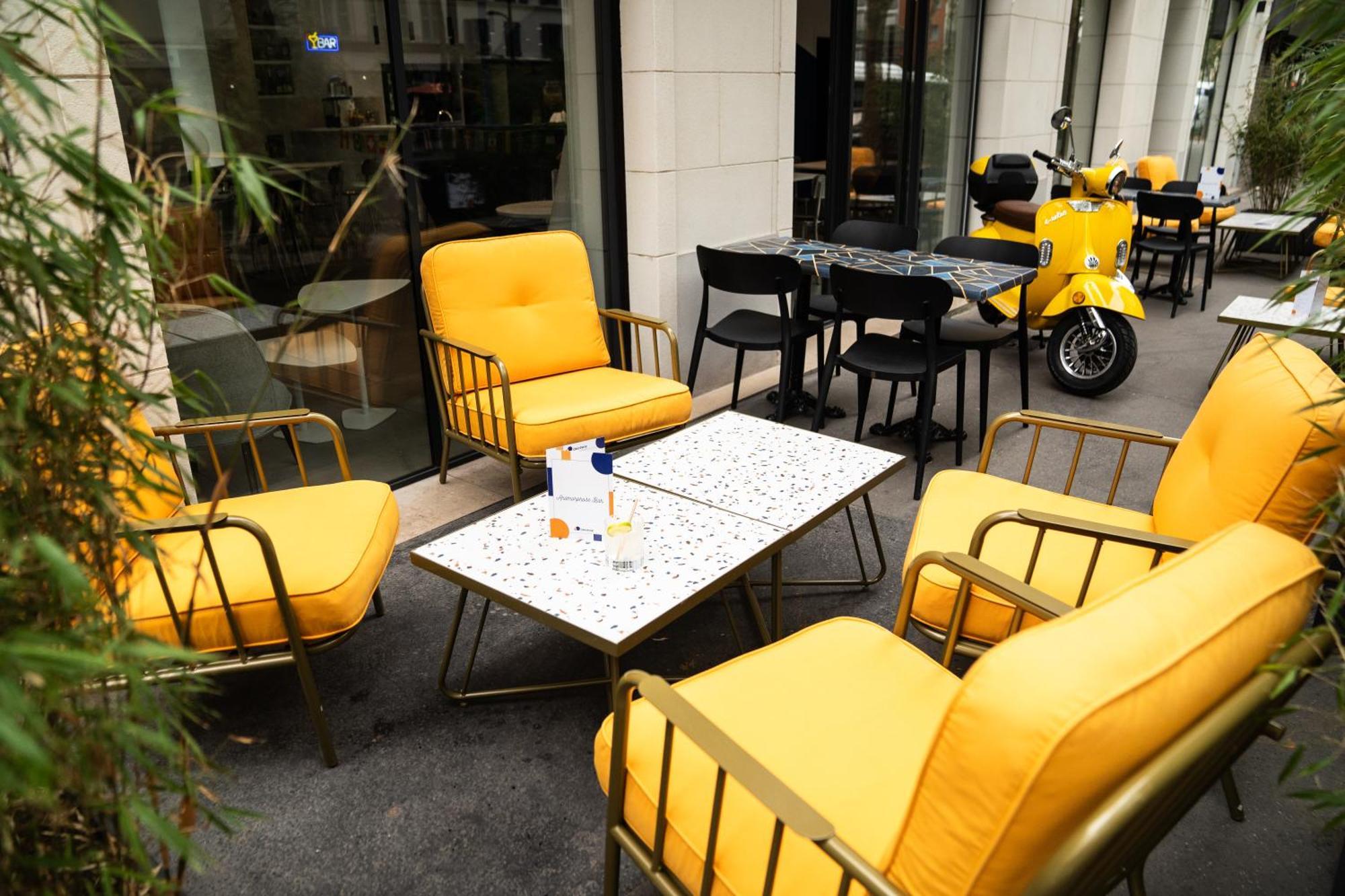 Graphik Montparnasse Hotel Paris Eksteriør billede